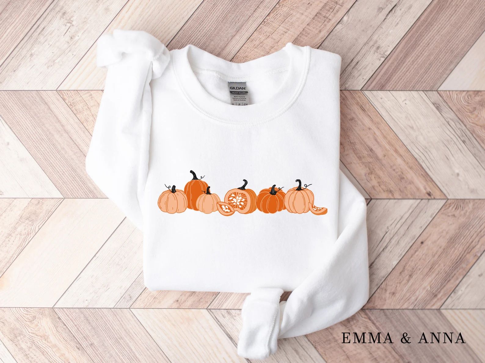 Halloween Sweatshirt for Women Halloween Crewneck Pumpkin - Etsy | Etsy (US)