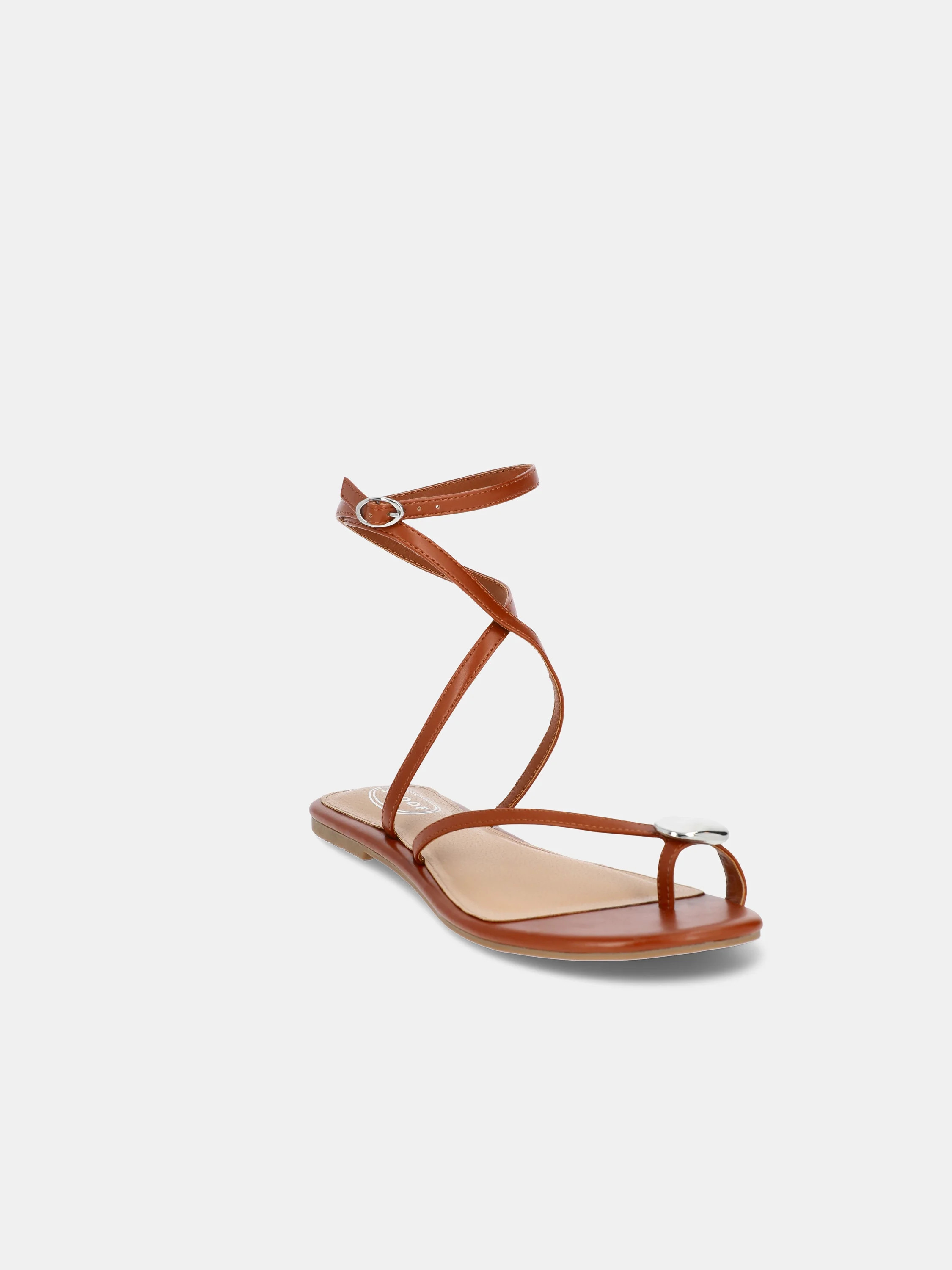Scoop Women's Flat Strappy Sandals with Adjustable Strap | Walmart (US)