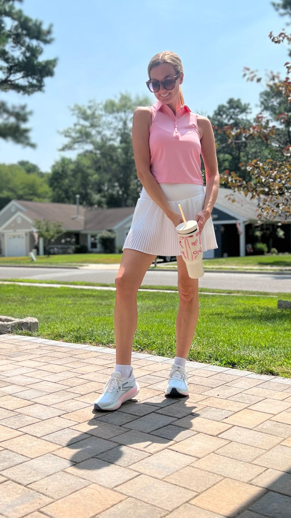 The perfect match 🎾 wouldn’t you say? 

Top medium
Skirt medium 
Linking my favorite sports bra too! 

Target 
Target style 
Tennis 
Pickleball 

#LTKActive #LTKStyleTip #LTKSaleAlert