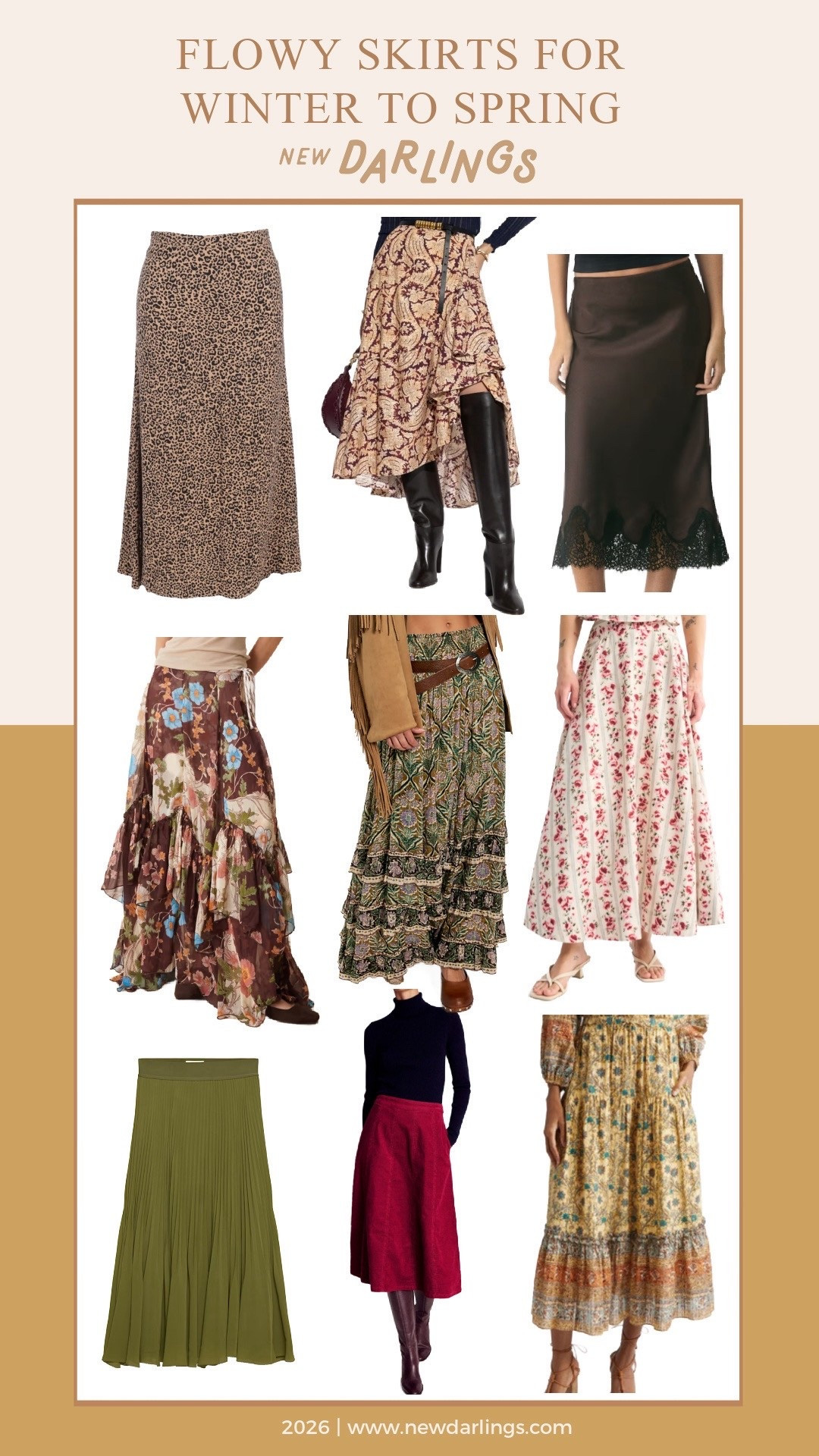 Flowy skirts for winter and spring ✨

#LTKSpringSale #LTKgrwm #LTKSeasonal