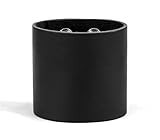 simple Leather bracelet for mens or womens, Blank wristband, Handmade UA 3603 (black leather + steel hardware 7.5-8.3in/19-21cm) | Amazon (US)