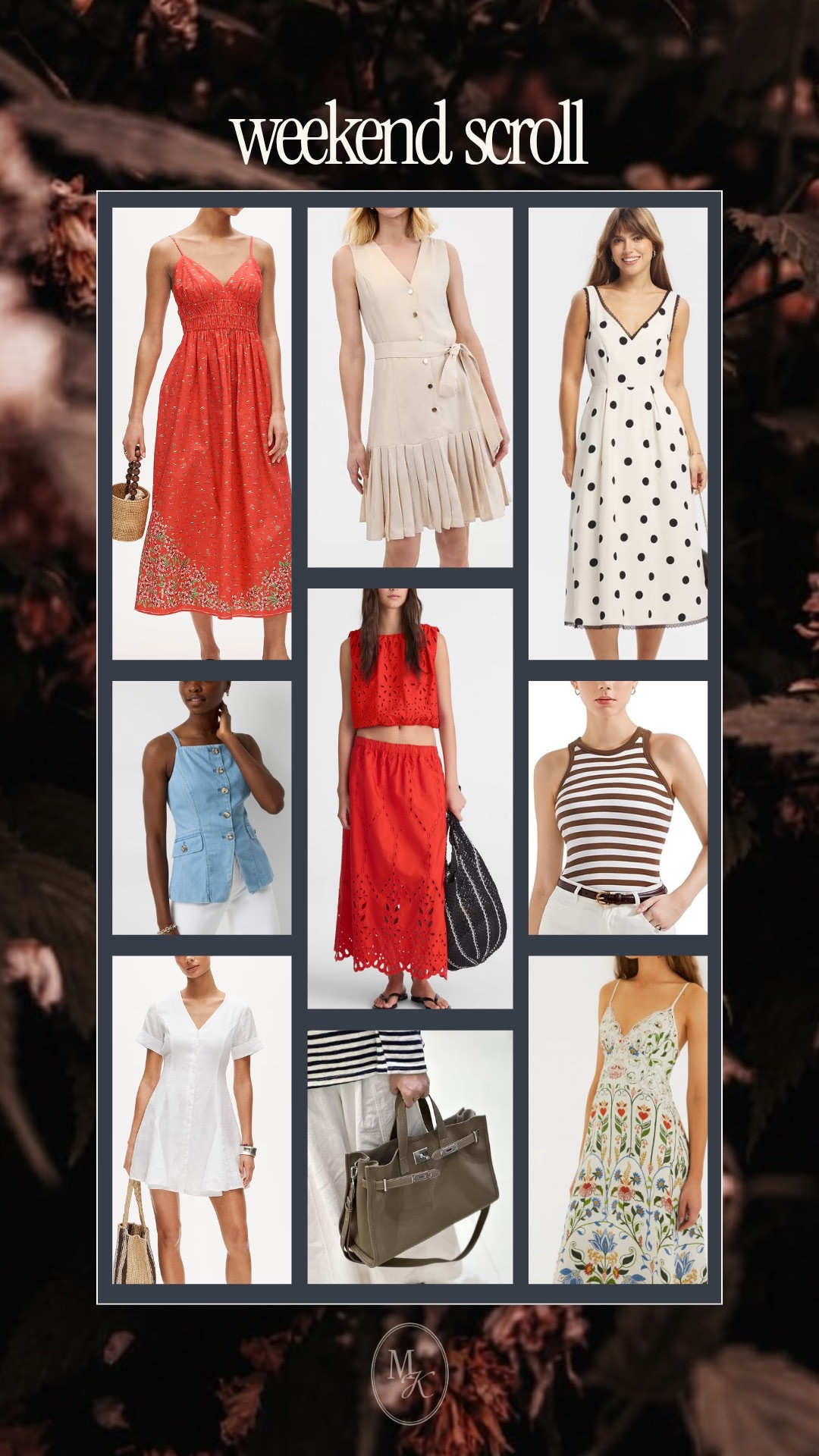weekend wishlist! matching set, red dress, spring dress, mini dress, tank, causal dress, everyday style, midsize style, over 40 fashion, vests, affordable fashion  

 #LTKSeasonal #LTKOver40 #LTKMidsize