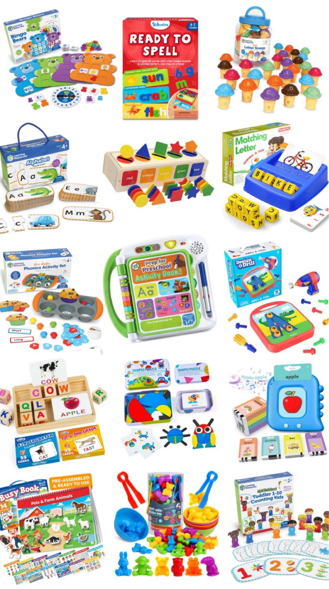 Playtime meets brain power ✨

Unlock a world of knowledge and fun for your mini-scholar with these engaging alphabet,number, shapes toys!