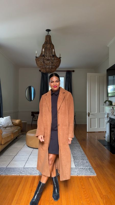 Loft Fall Drop- love their fall coats, sweater dresses, satin dresses and faux leather pants and jackets! Size up in the blazer dress and the faux leather skirt  

#LTKover40