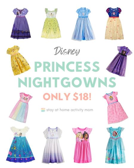 *SALE* Adorable Disney princess nightgowns! These would also work great for dress up play! 

#LTKkids #LTKfamily #LTKsalealert