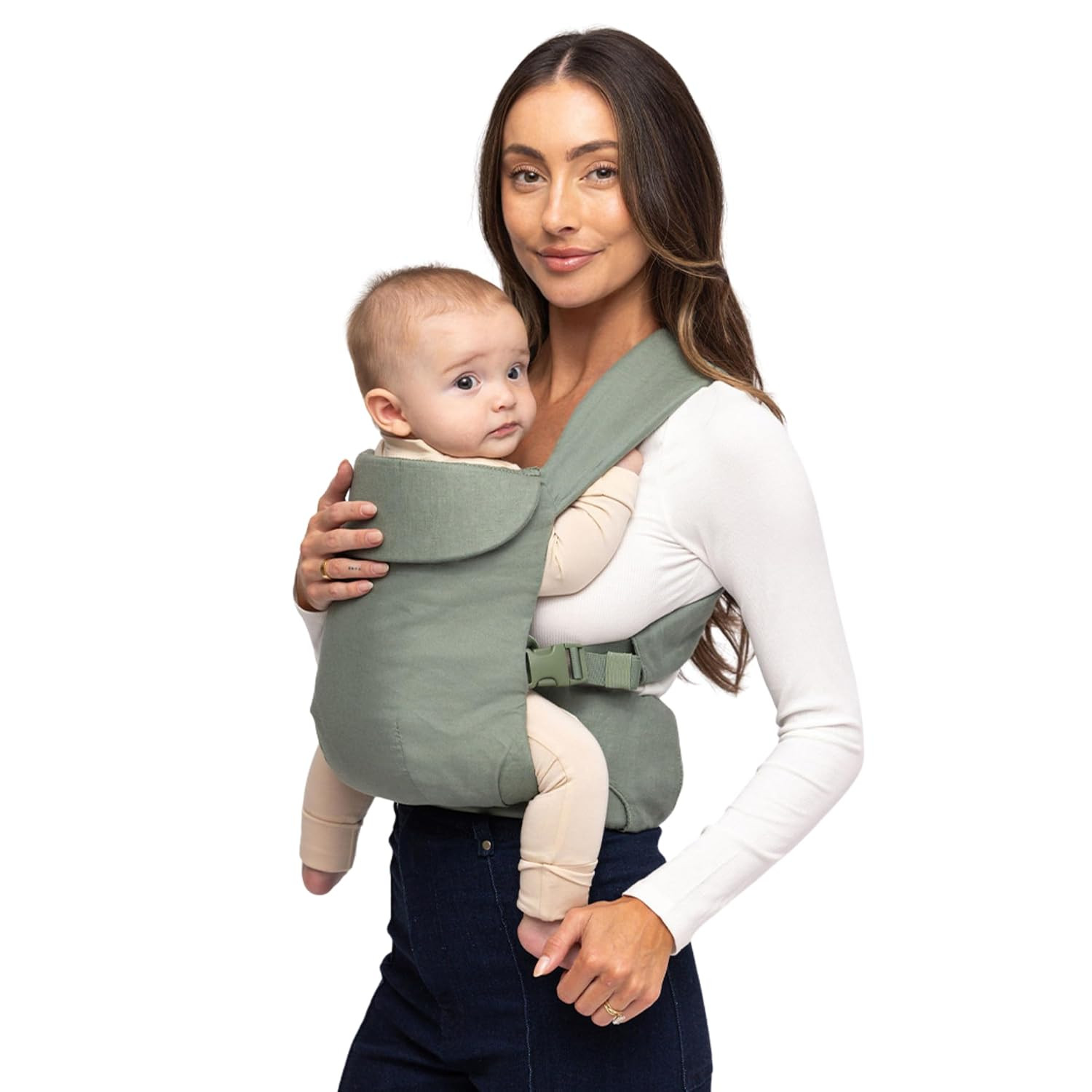 WildBird - Aerial Buckle Carrier - 2-24 Months - Standard (XS-XL) Acadian - Front or Back Carry - Cross Straps, Lumbar Support, Headrest - Hip Healthy - Baby Carrier - Baby Essentials - New Mom Gifts | Amazon (US)
