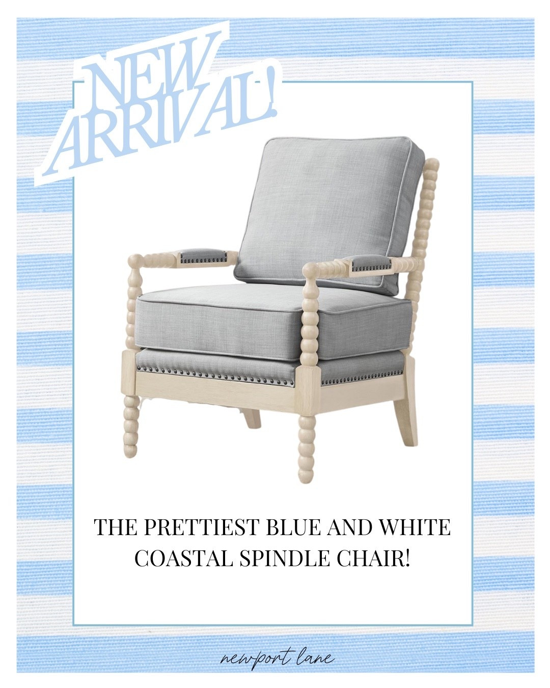 This blue and white spindle chair is ready to become your new favorite seat in the house!

living room finds, minimalist furniture, beach house vibes, home essentials, reading nook, secondary seating inspo, coffee table, fall refresh

#LTKU #LTKHome #LTKSeasonal