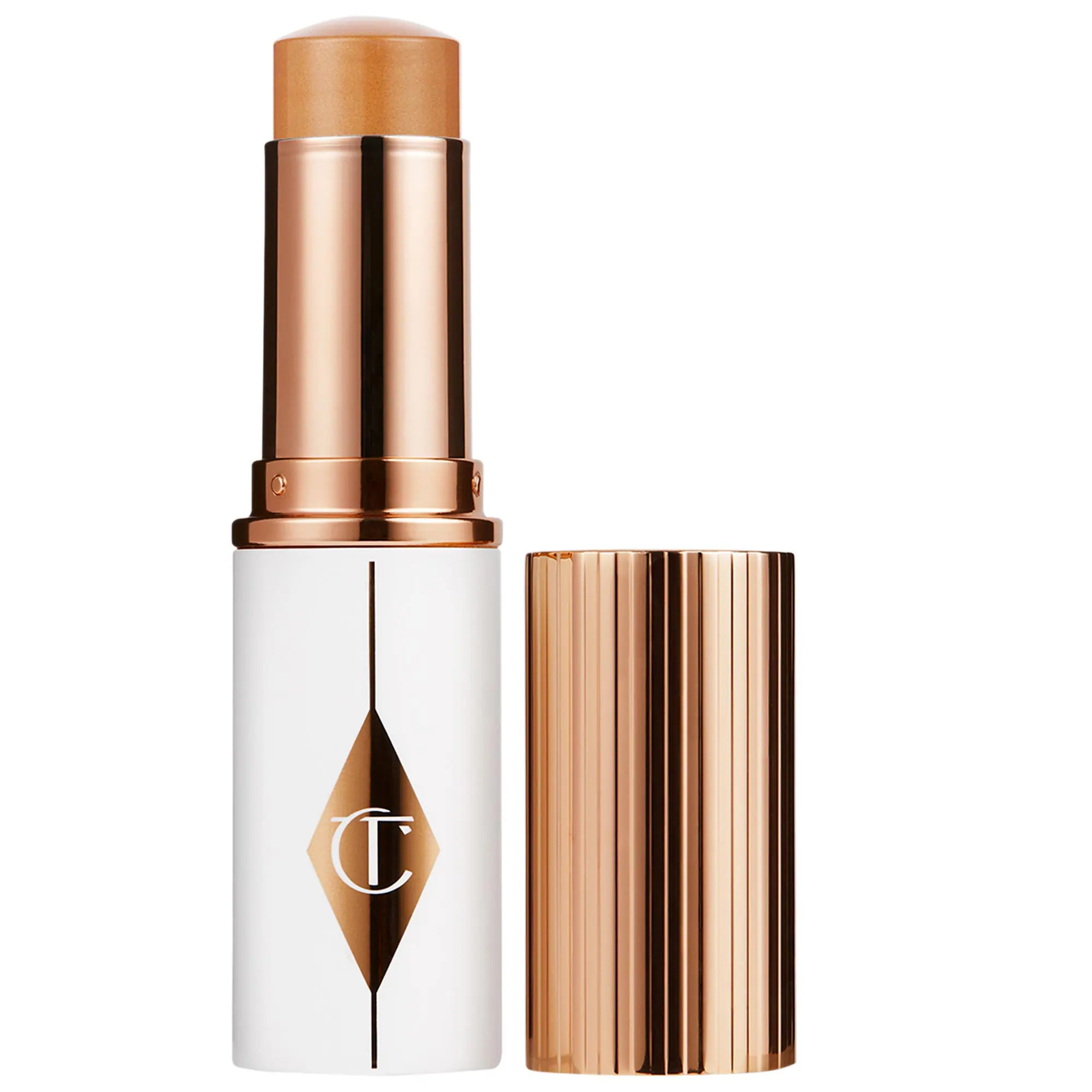Charlotte Tilbury Unreal Skin Sheer Glow Tint Hydrating Foundation Stick 9 Tan 0.3 oz / 9 g | Sephora (US)
