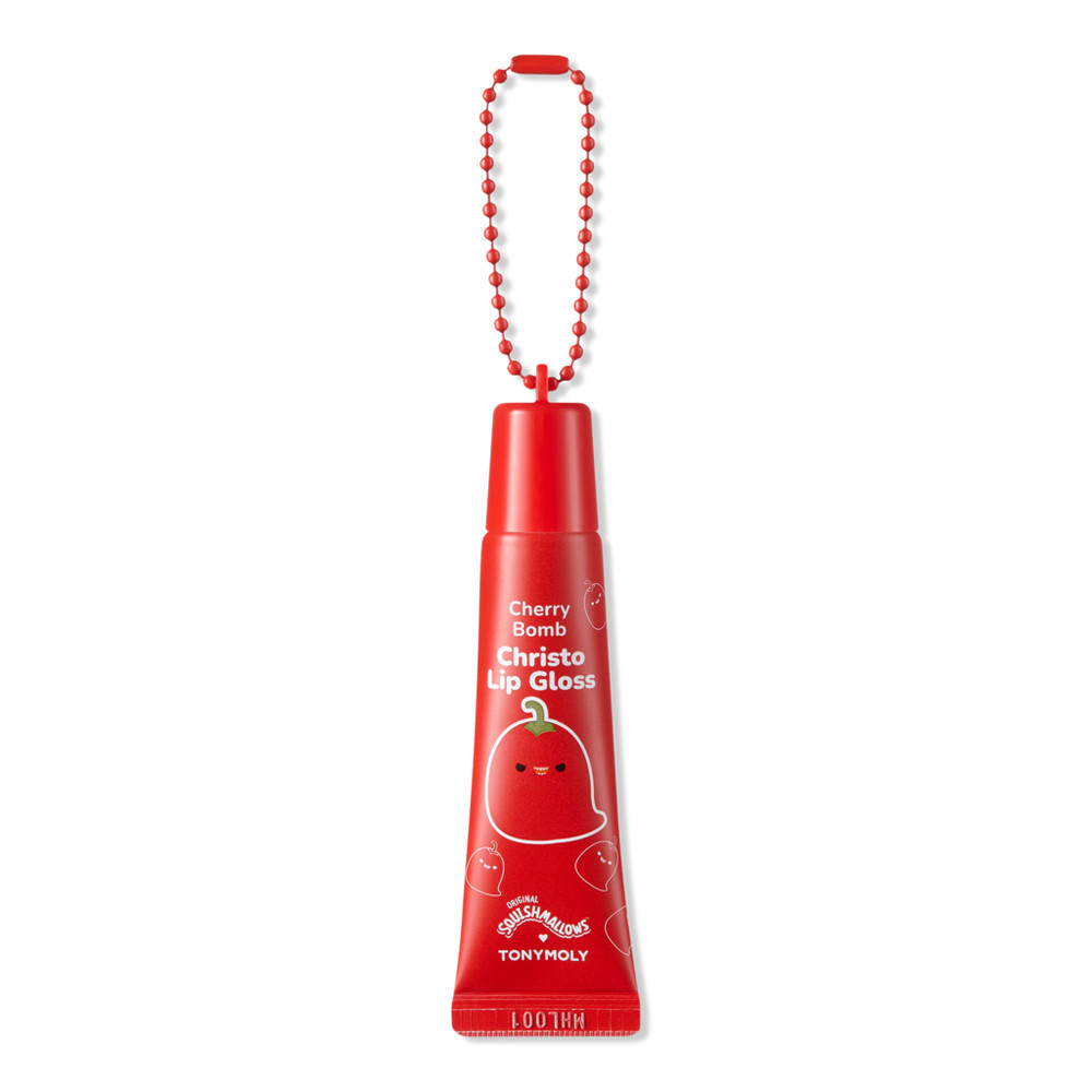 TONYMOLY Squishmallows Key Chain High Shine Lip Gloss - Christo Cherry Bomb | Ulta