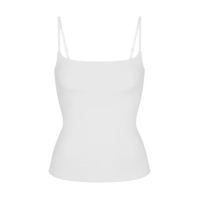 SKIMS Cami Top | White | 2XS | Cotton Jersey | SKIMS (US)