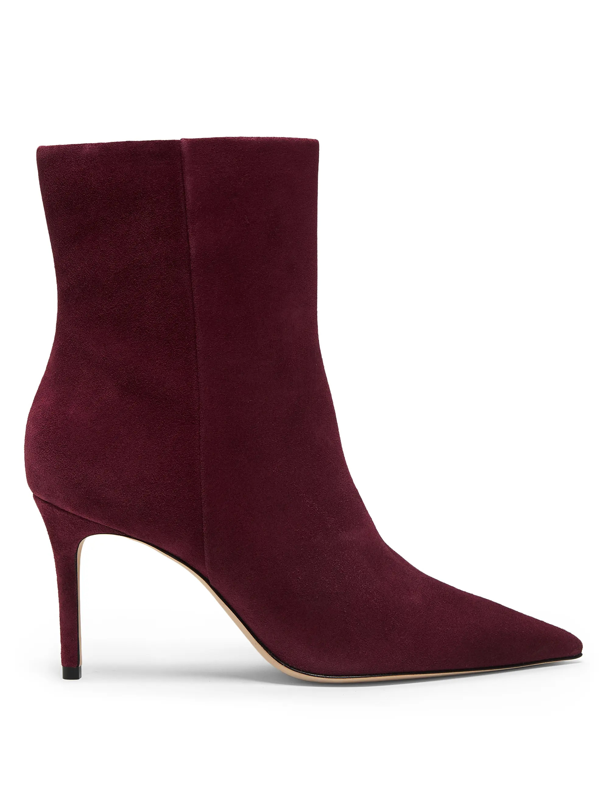 22élevé 85MM Suede Stiletto Booties | Saks Fifth Avenue | Saks Fifth Avenue