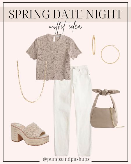 Spring date night outfit idea! 💐

My sizing:
Top: XS
Pants: 24 extra short

#LTKfindsunder100 #LTKSeasonal #LTKstyletip