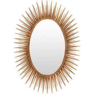 Artistic Weavers Large Rectangle Gold Art Deco Mirror (42 in. H x 30 in. W) S00151051913 - The Ho... | The Home Depot