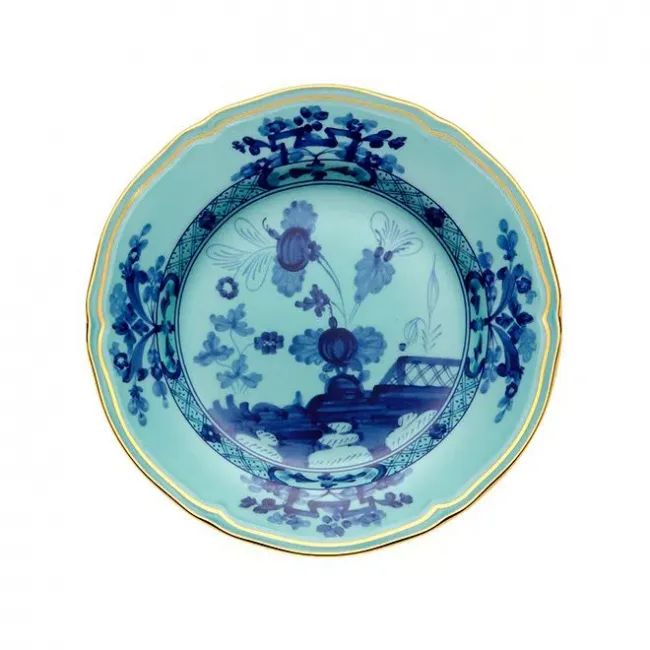 Oriente Italiano Iris Flat Bread Plate 6 3/4 in | Gracious Style