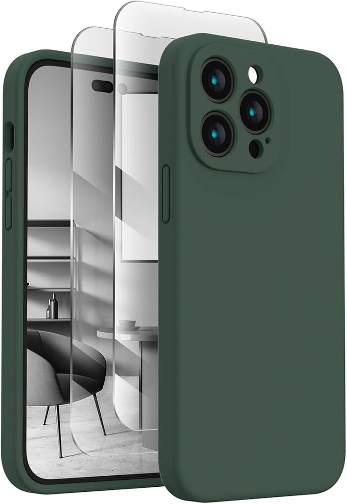 FireNova Designed for iPhone 14 Pro Case, Silicone Upgraded [Camera Protection] Phone Case with [... | Amazon (US)