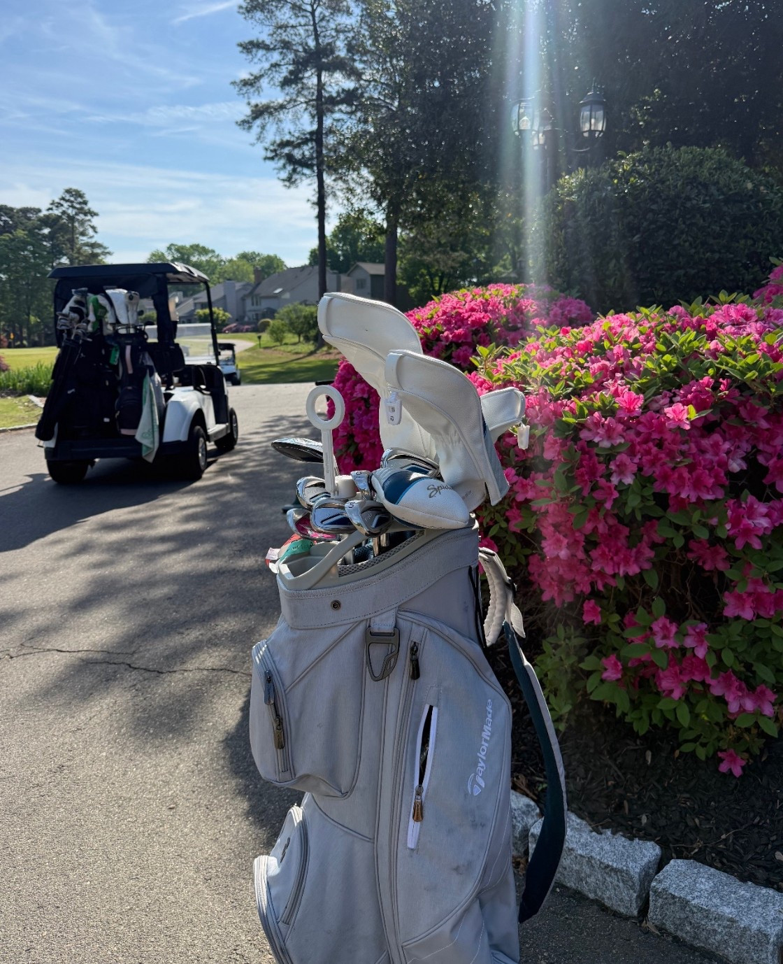 Golf bag , girls golf, golf clubs women , women golf , girls clubs 

#LTKSeasonal #LTKdayinmylife #LTKActive