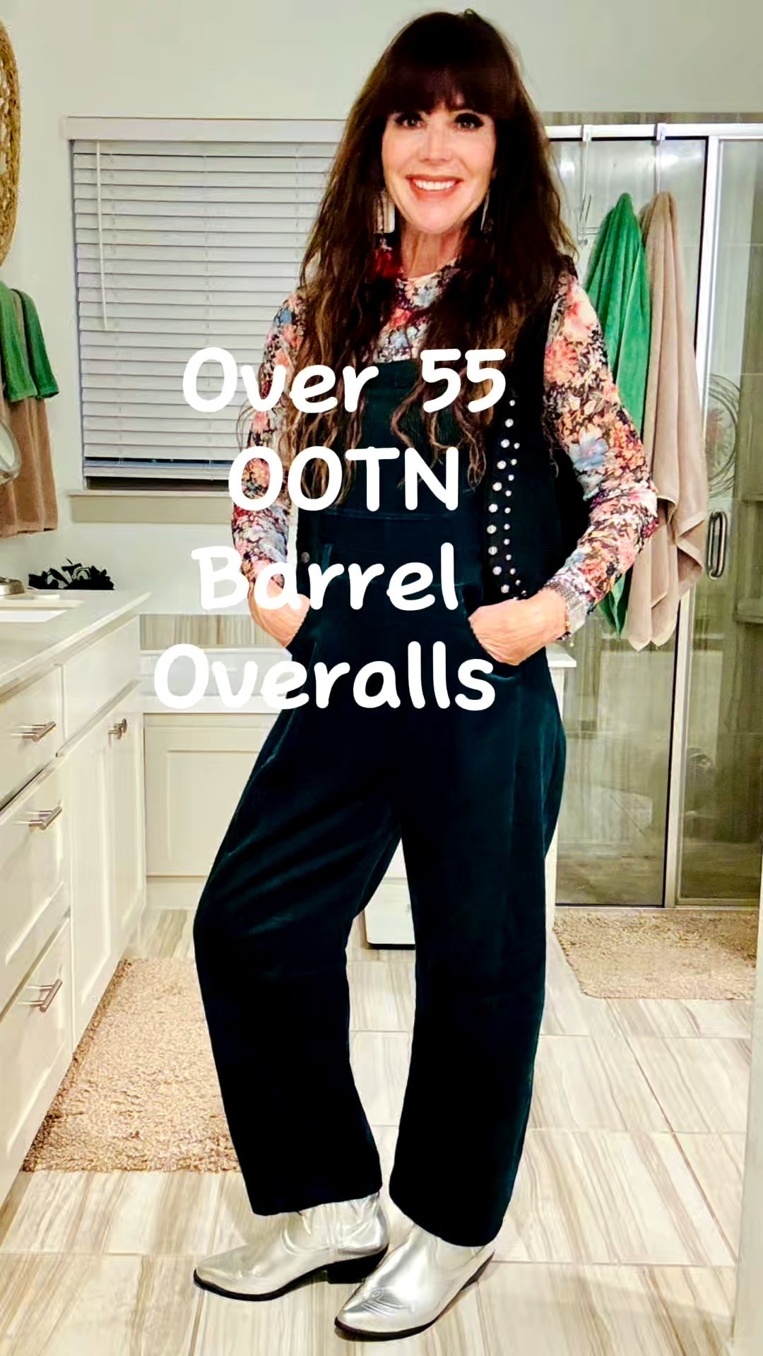 Overalls are fun, but barrel overalls are just better!!  These soft corduroy ones are soooo cute for fall!!  They come in tons of colors, are super affordable and look so cute with a sheer mesh top and boots!!  Add a studded suede bag and you are good to go!! 

#LTKFindsUnder50 #LTKOver40 #LTKootd