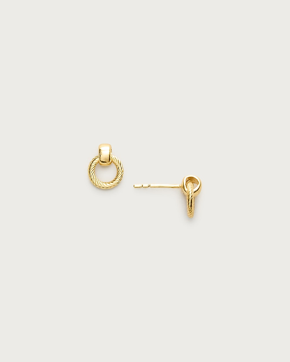 Gold vermeil doorknocker earrings | J. Crew US