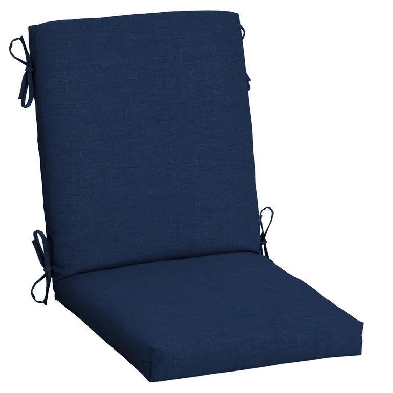 ARDEN Outdoor Dining Chair Cushion 20 x 20, Water Repellent, Fade Resistant 20 x 20, Sapphire Blu... | Walmart (US)