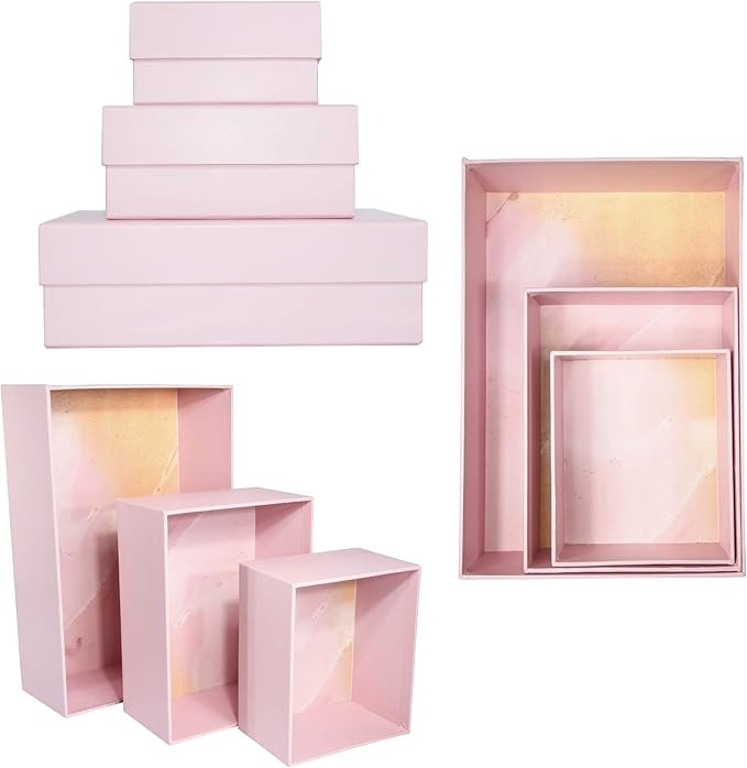 Happibox Hikidashi Box Set of 3 | Dresser Drawer Organizer for Clothes | Decorative Storage Box w... | Amazon (US)