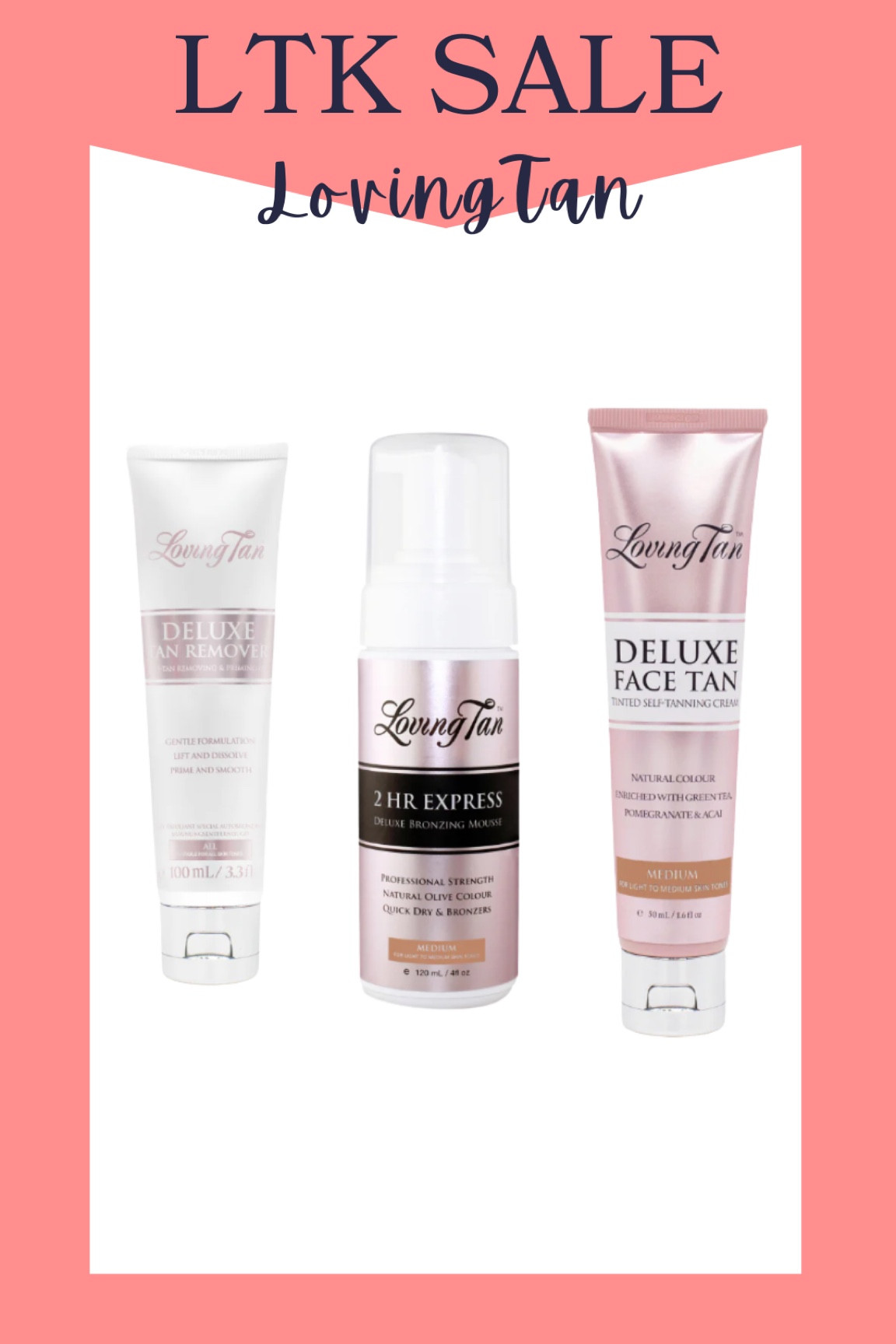 As much as I love Fall I will miss the glow Summer gives my skin! Luckily LovingTan has a great selection of self tanning products. They go on smooth & even for a flawless finish! 

#LTKSale #LTKbeauty #LTKfindsunder50