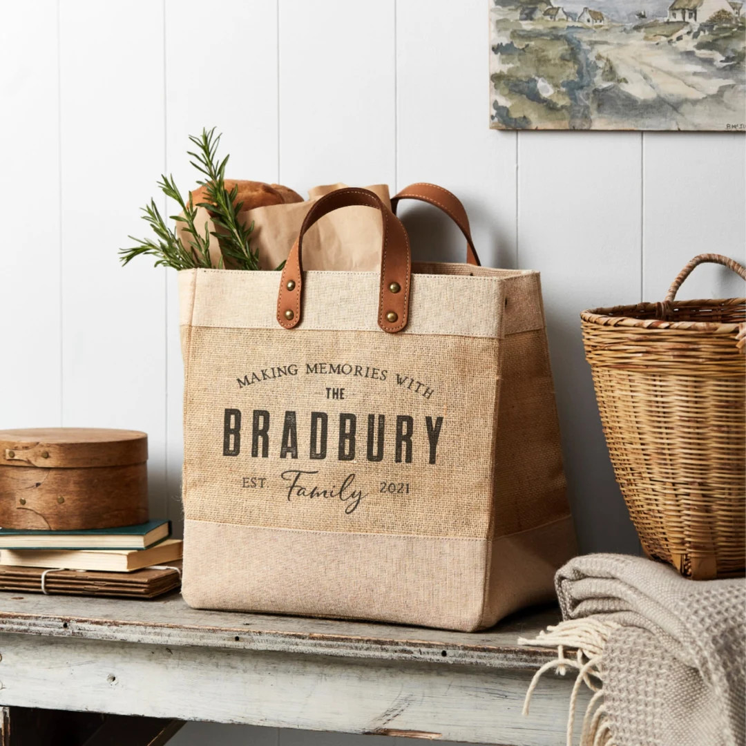 Making Memories Studio Tote - Natural Jute - Etsy | Etsy (US)
