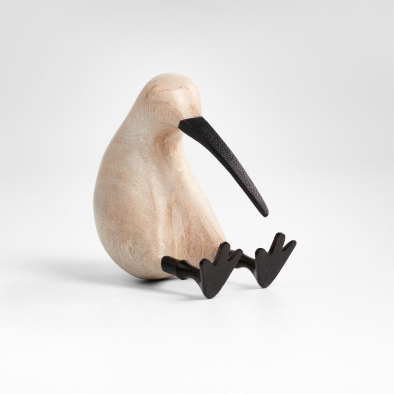 White Wood Kiwi Bird + Reviews | Crate & Barrel | Crate & Barrel