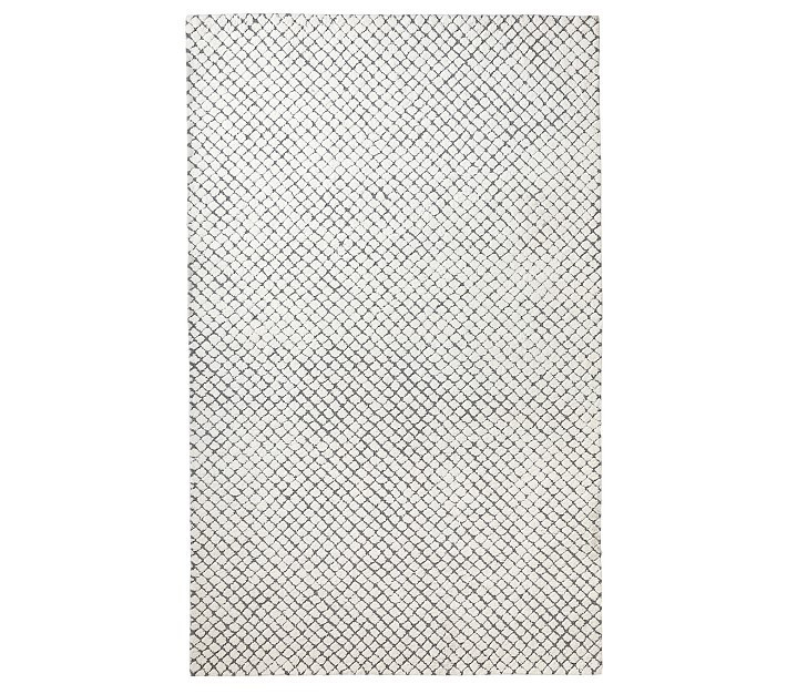 Performance Textured Trellis Rug | Pottery Barn Kids