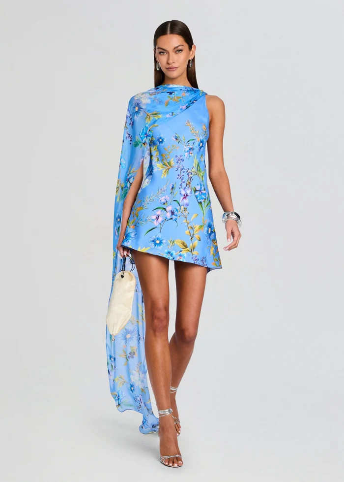 Ayka Sash Mini Dress | Retrofete