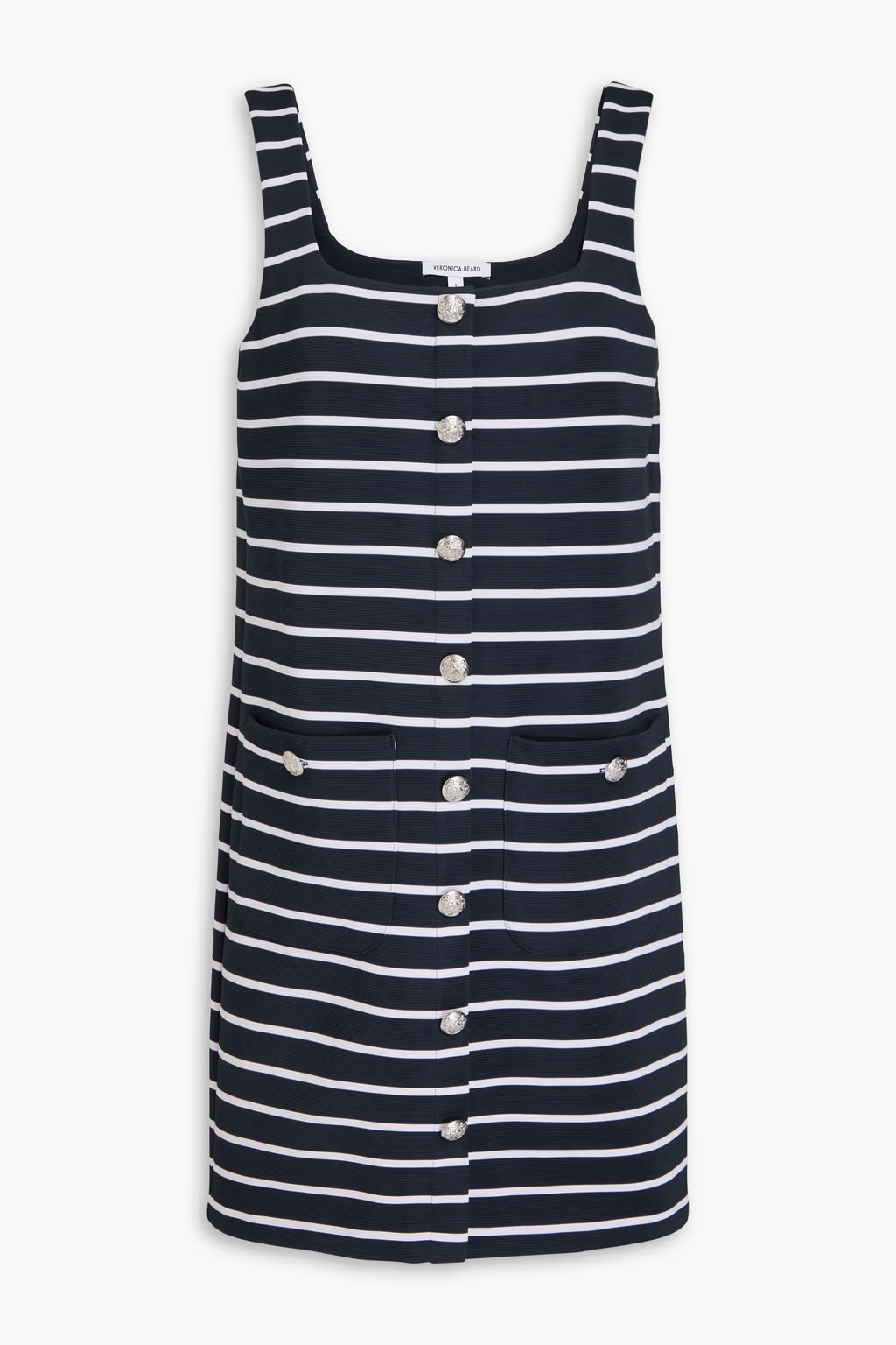 Tibbie striped stretch-jersey mini dress | The Outnet (US and CA)