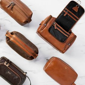 Graham Leather Travel Pouch | Mark and Graham