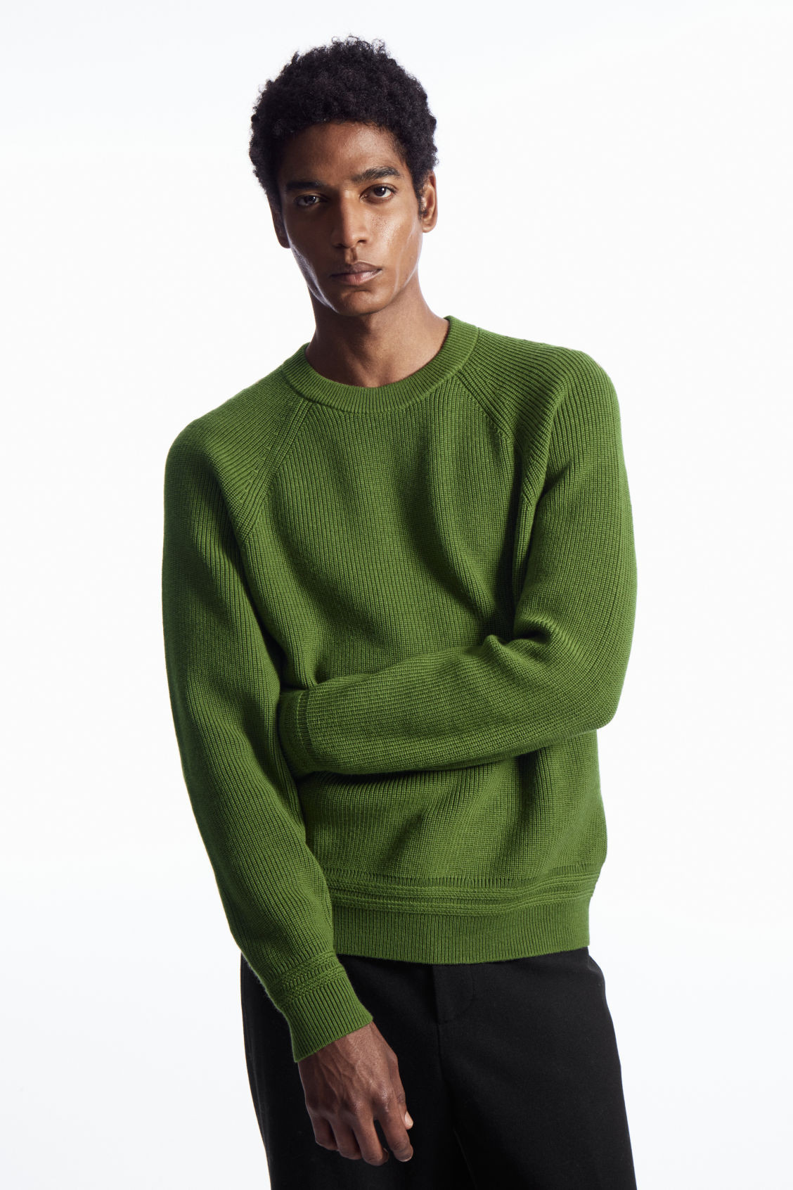 CREW-NECK WOOL JUMPER | COS UK