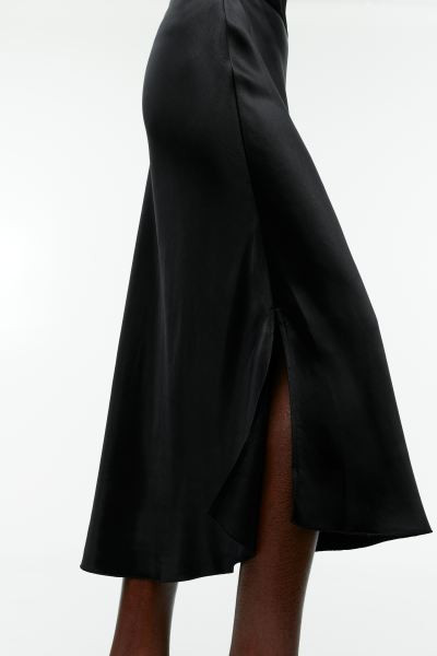 Bias-Cut Satin Skirt | H&M (UK, MY, IN, SG, PH, TW, HK)
