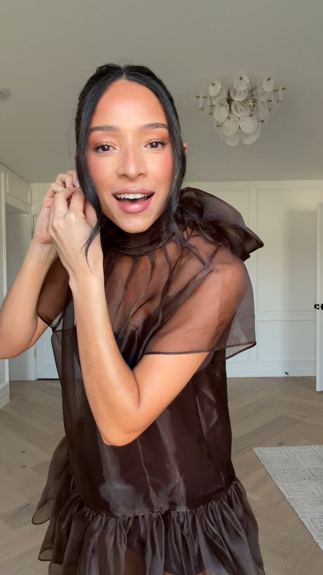 This cocktail dress is a splurge but it’s truly unique (haven’t found a single look-a-like), amazing quality, and a piece you’ll wear over and over again for events and elevated nights out. I bought it pregnant and now it’s working postpartum too! Wearing size 4 

#LTKgrwm #LTKWedding #LTKootd