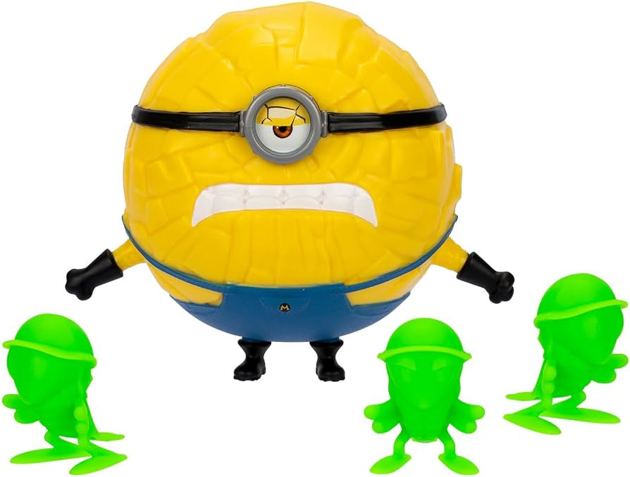 Minions Despicable Me 4 - Crash & Roll Mega Jerry Action Figure | Jerry Turns Into A Ball to Roll... | Amazon (US)