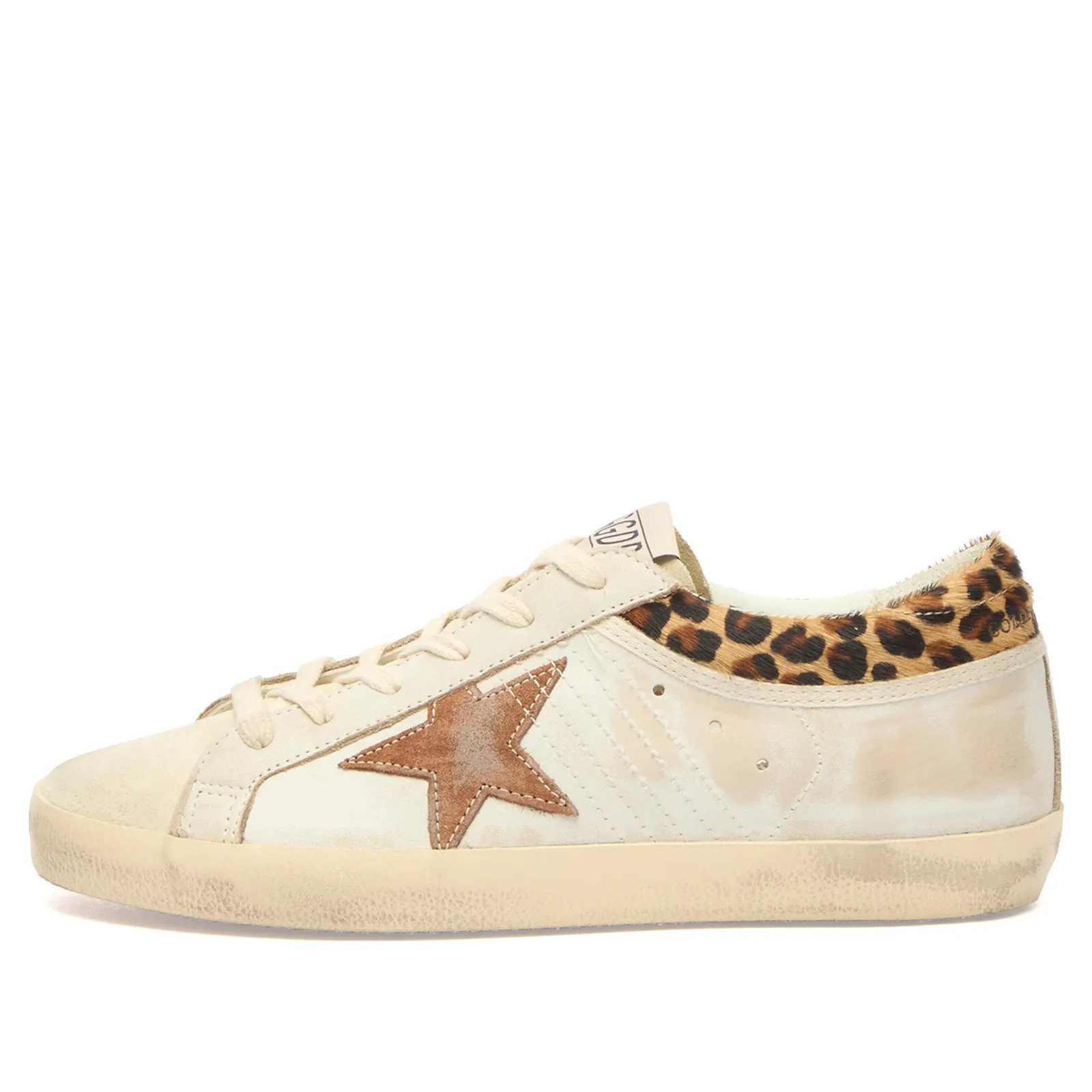 Golden Goose Women's Super Star Sneaker in White Beige/Seedpearl, Size EU 36 | END. Clothing
