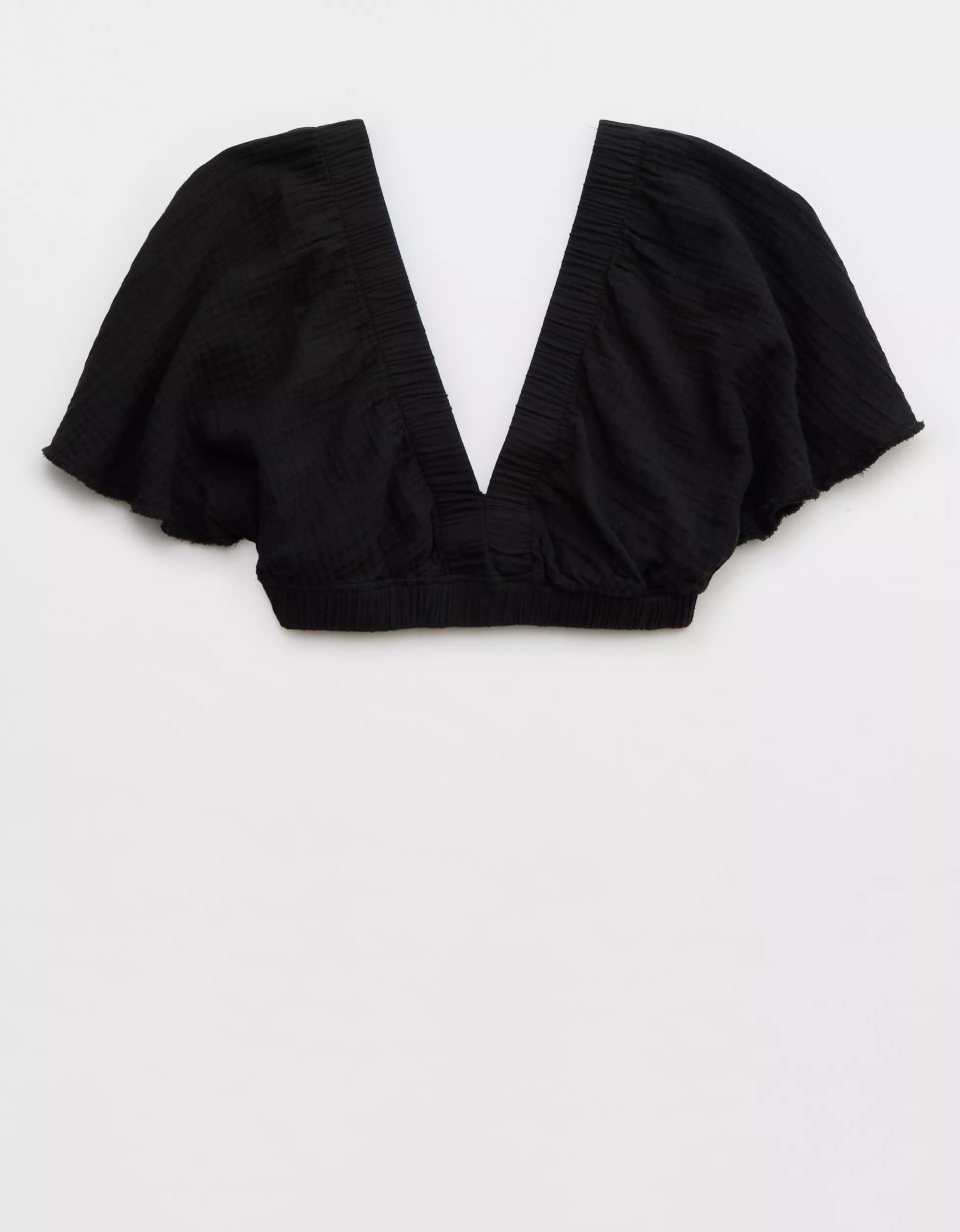 Aerie Pool-To-Party Flutter Sleeve T-Shirt | Aerie