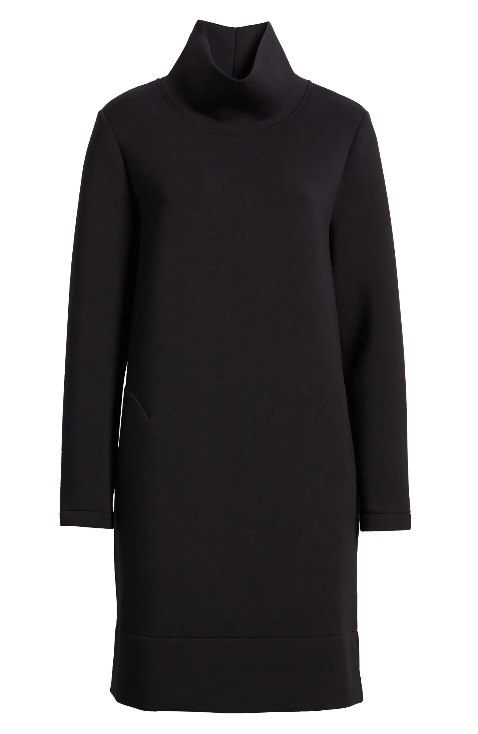 Nordstrom Turtleneck Long Sleeve Scuba Knit Dress | Nordstrom | Nordstrom