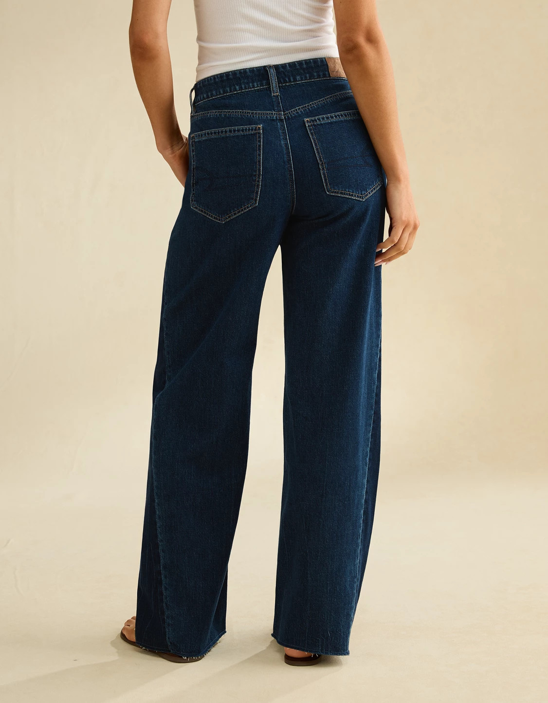 AE Super High-Waisted Baggy Wide-Leg Jean | American Eagle Outfitters (US & CA)