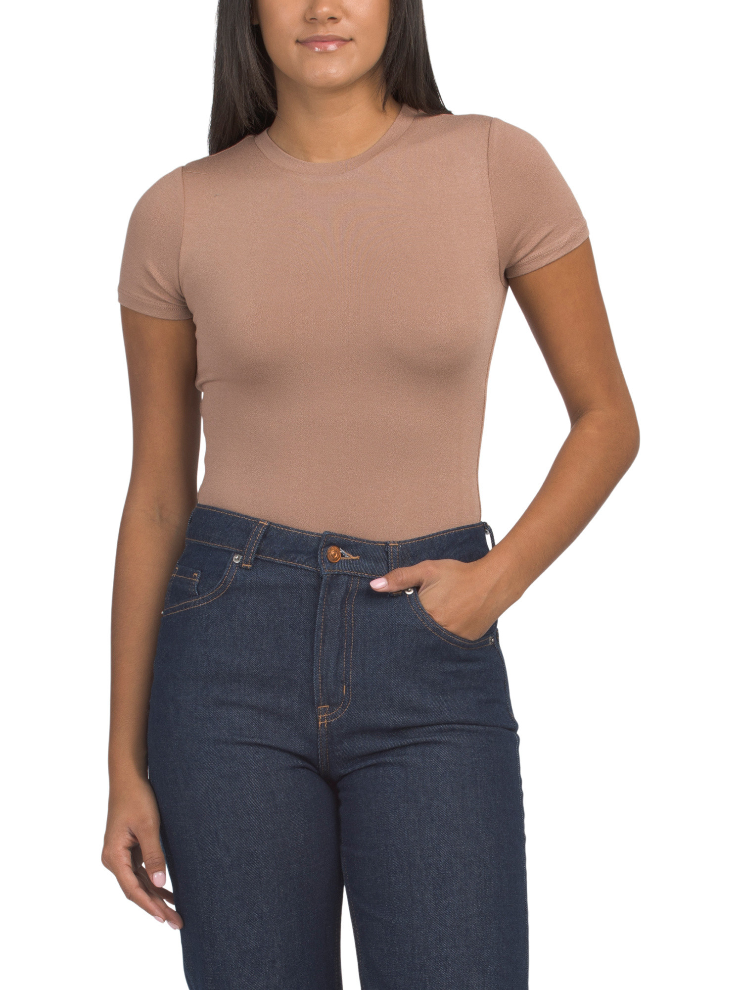 Crew Neck Short Sleeve Bodysuit | Jumpsuits & Rompers | Marshalls | Marshalls