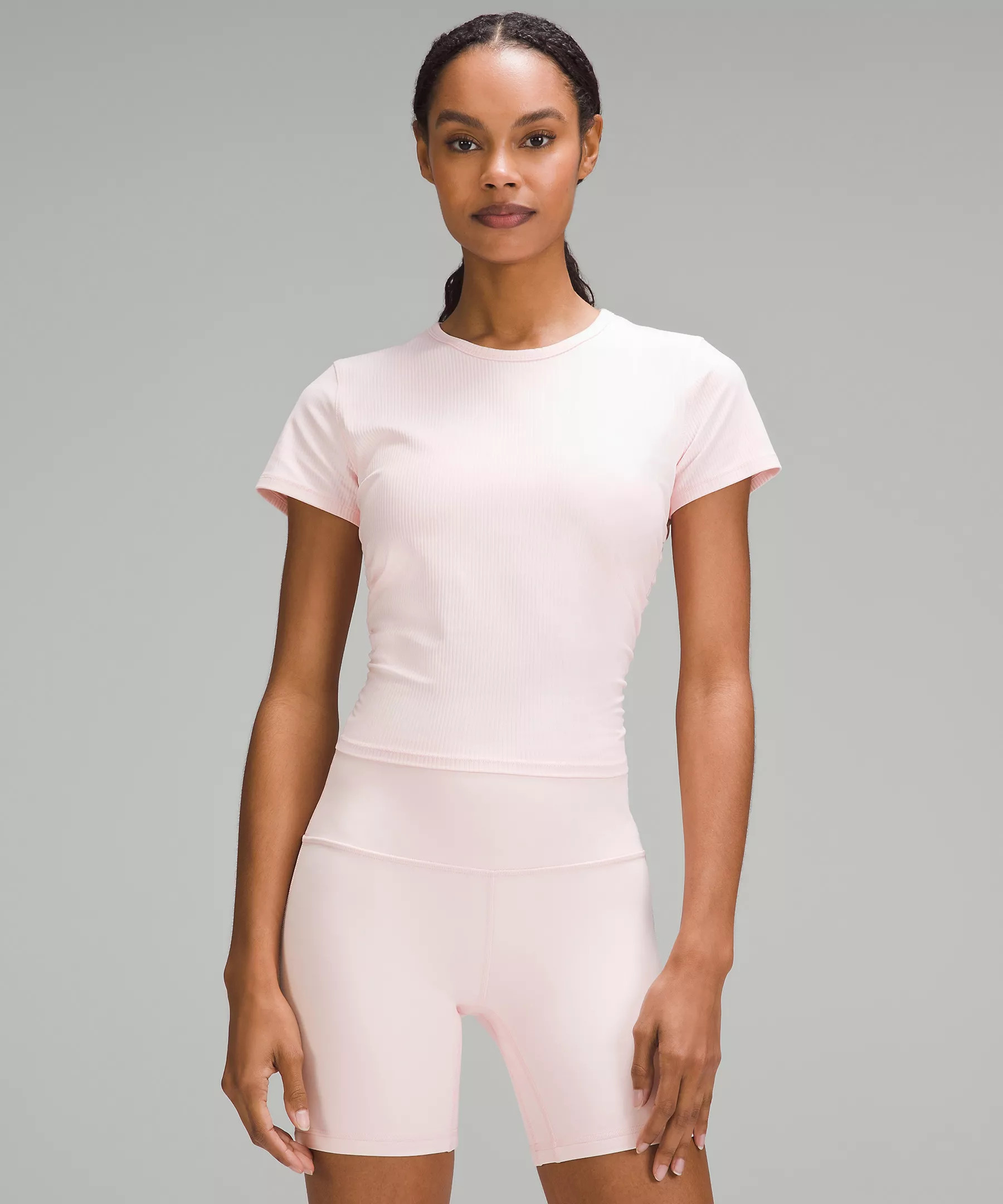 All It Takes Ribbed Nulu T-Shirt | Women's Short Sleeve Shirts & Tee's | lululemon | Lululemon (US)