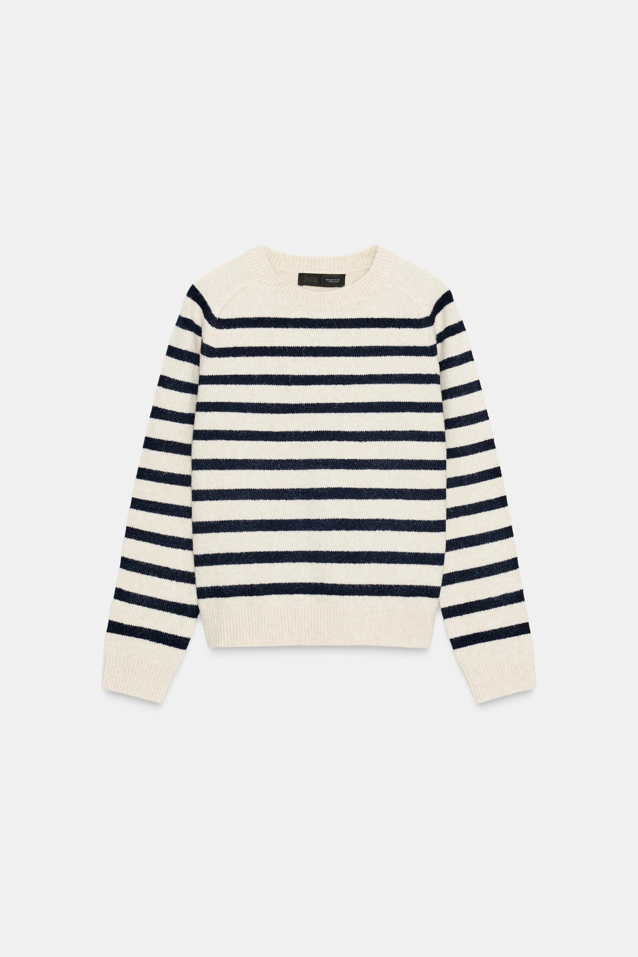 STRIPED KNIT JUMPER | Zara AU