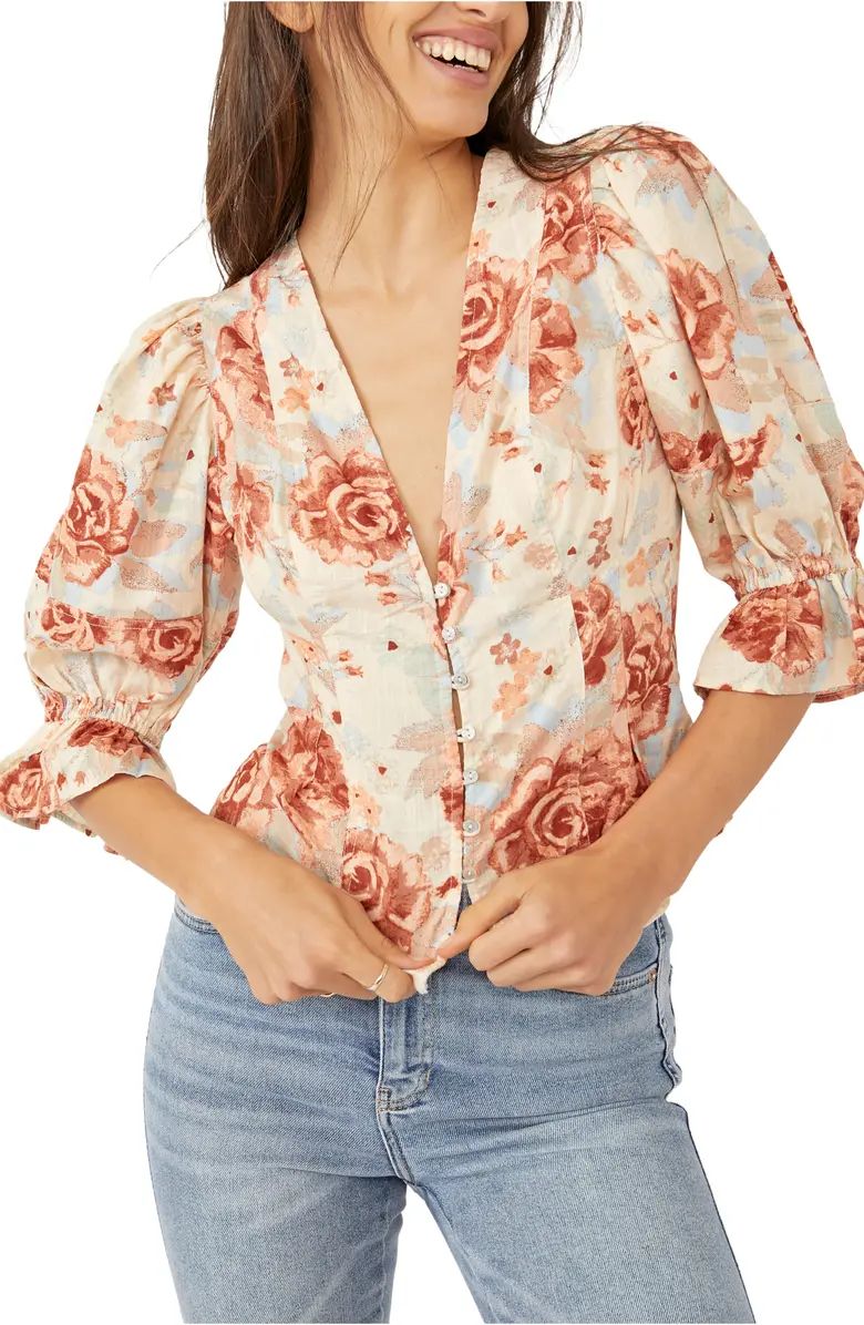 I Found You Print Blouse | Nordstrom Rack