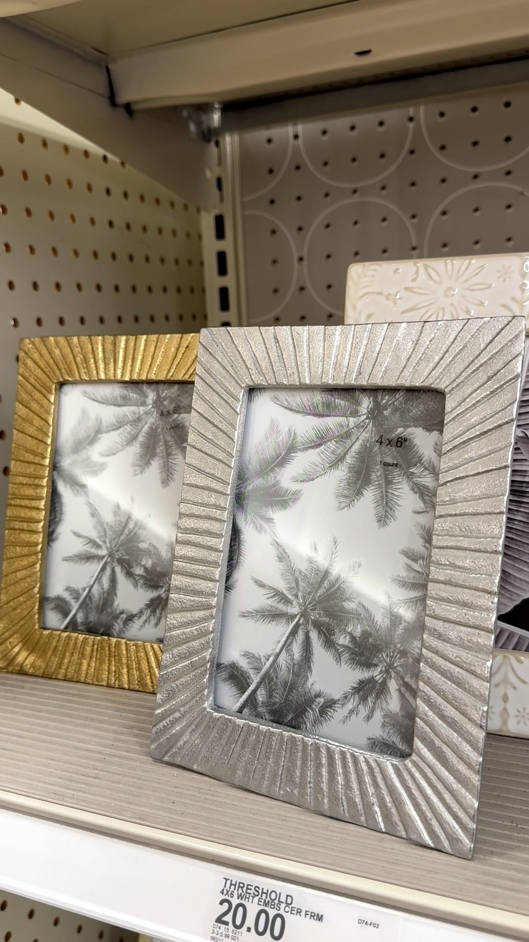 We’re entering picture-taking season: graduations, weddings, Mother’s Day, Father’s Day, and the last day of school. Sounds like you could use a frame? 🖼️ 

Made of metal — gold or silver — these picture frames feature a textured design giving an eclectic feel. 

And if you’re a mosaic artist, they would also make fun substrates for your tile work. For mosaic tips, tutorials + inspiration please visit my YouTube channel: YouTube.com/julieweilbacher, and follow @julieweilbacher on Instagram.

#goldframe #silverframe #pictureframe #target #goldmetalframe #4x6frame #mosaic #eclecticdecor #tabledecor #tableframe

#LTKHome