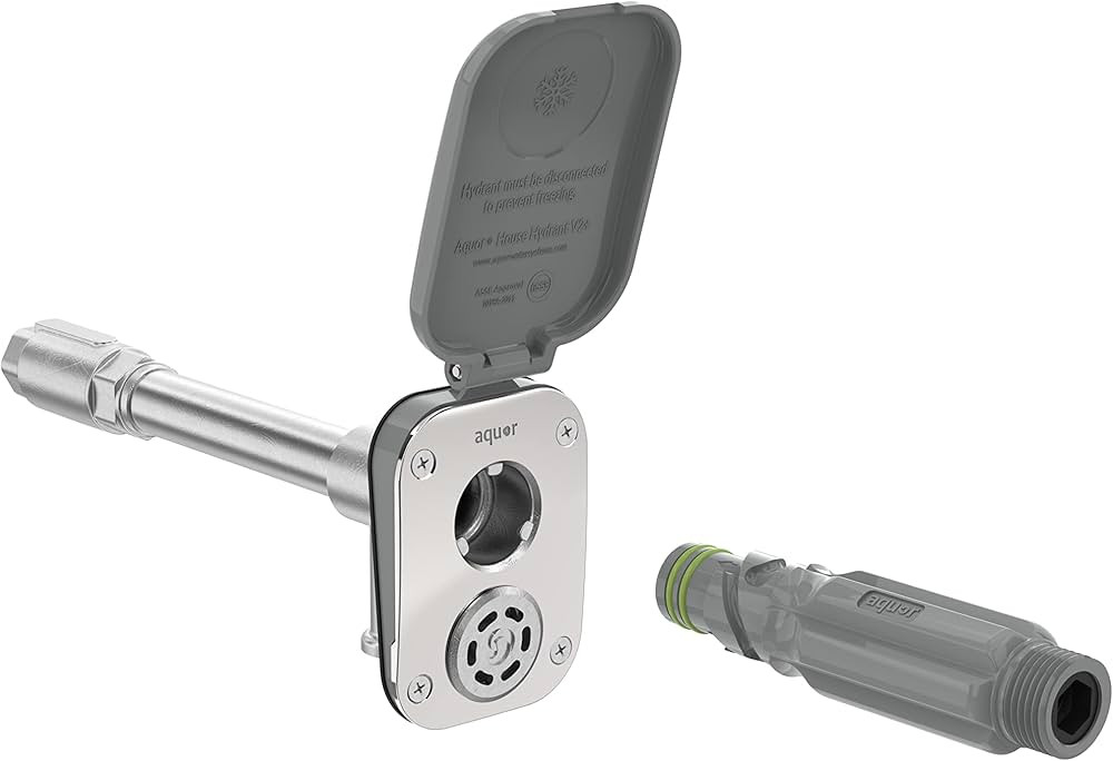 Aquor House Hydrant V2+ Frost-Free Outdoor Garden Faucet with Quick Connect and Anti-Siphon, 8 in... | Amazon (US)