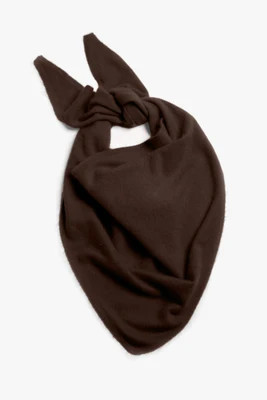 Kaschmirschal Paxa in Brown Brushed | ANITA HASS