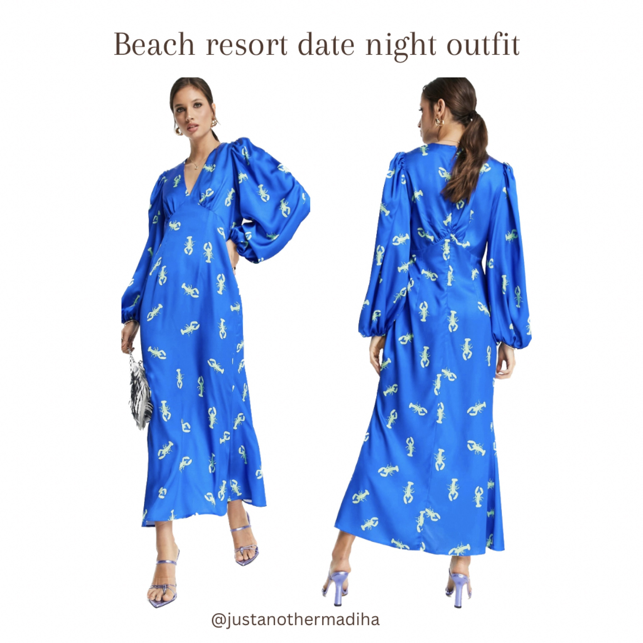 Never fully dressed midi dress
Lobster print

#LTKFind #LTKsalealert #LTKstyletip