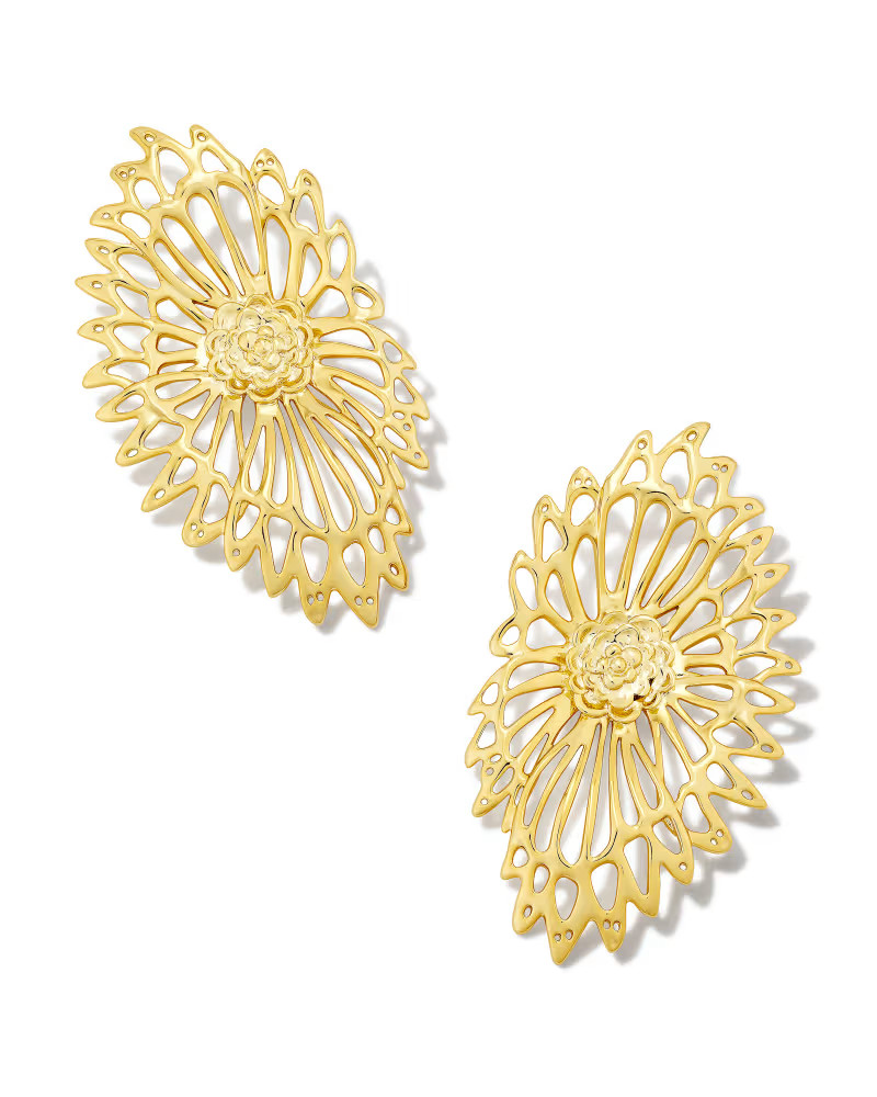 Brielle Statement Earrings in Gold | Kendra Scott