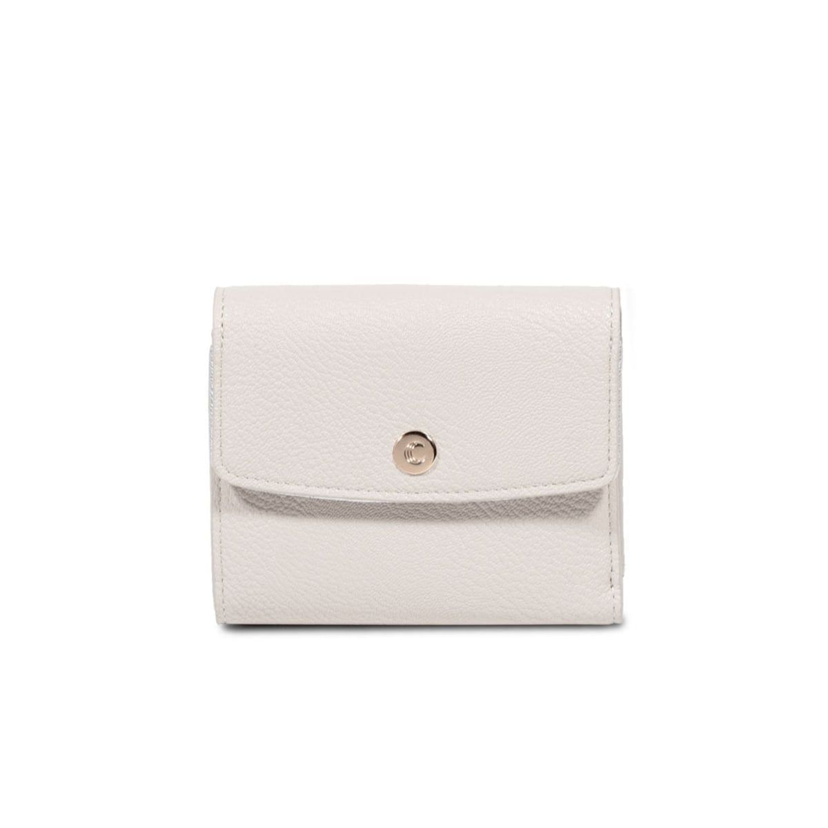Campo Marzio Audrey Small Flap Wallet - White | Wolf & Badger (US)