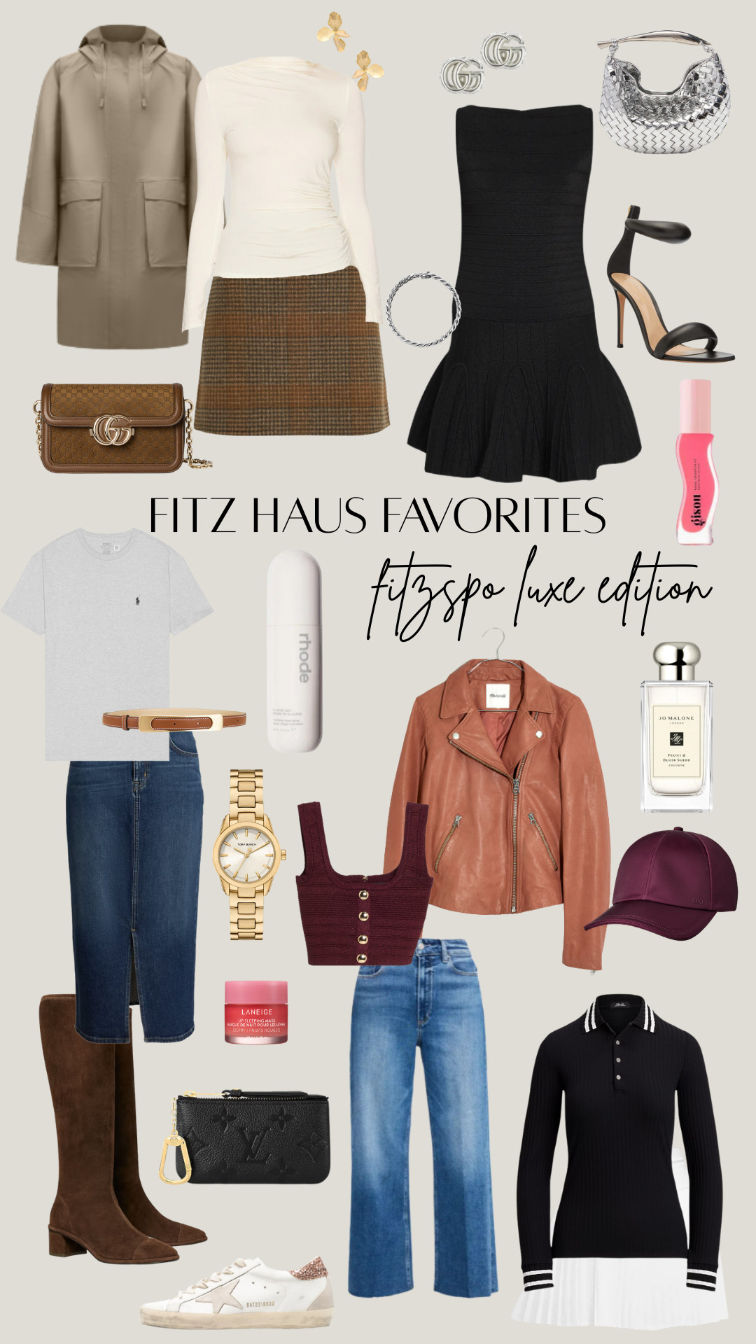 #Fitzspo is live ✨ A curated edit of high-end luxury fashion finds now shoppable on LTK. From timeless staples to chic statement pieces, these are the elevated essentials that make every outfit feel intentional and polished. Tap to shop the Fitz Haus luxury edit and bring a little Fitzspo into your closet. 

 #LTKFallSale #LTKSaleAlert #LTKStyleTip